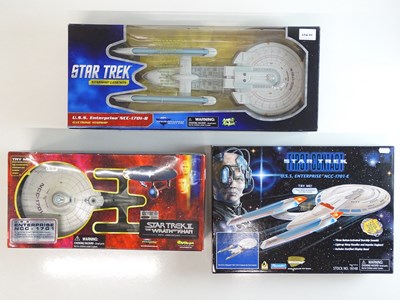 Lot 457 - A group of STAR TREK USS Enterprise models by...