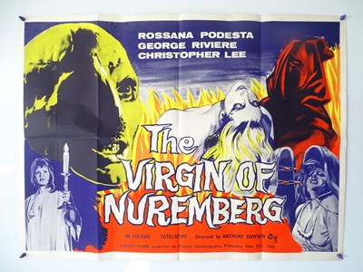 Lot 11 - THE VIRGIN OF NUREMBERG (1964) British UK Quad...