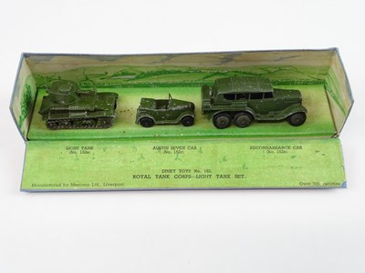 Lot 129 - A DINKY 152 pre-war Royal Tank Corps Light...