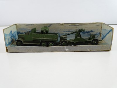 Lot 130 - A DINKY 161 pre-war Mobile Anti-Aircraft Unit -...