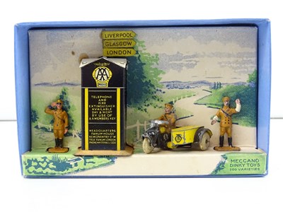 Lot 132 - A DINKY No. 44 pre-war "Automobile Association"...