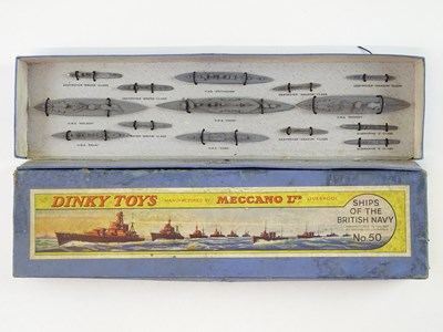 Lot 142 - A DINKY No. 50 "Ships of the British Navy"...