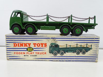 Lot 16 - A DINKY 905 Foden Flat Truck with chains, 2nd...
