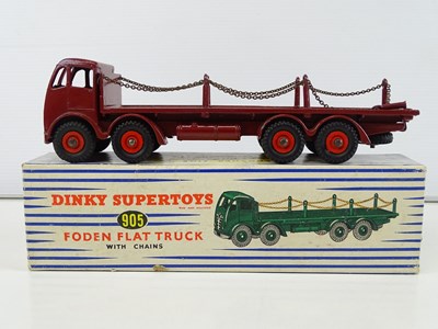 Lot 18 - A DINKY 905 Foden Flat Truck with chains, 2nd...