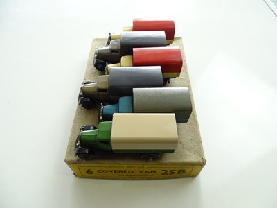 Lot 21 - A DINKY 25B Covered Van trade box complete...