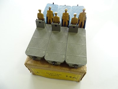 Lot 24 - A DINKY 14A Electric Truck trade box complete...