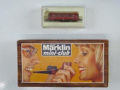 Lot 268 - A MARKLIN 8816 Z Gauge 4 wheel Railbus...