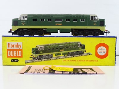Lot 397 - A HORNBY DUBLO 3234 OO gauge 3-rail Deltic...