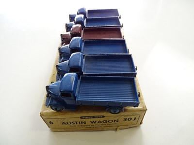 Lot 50 - A DINKY 30J Austin Wagon trade box complete...