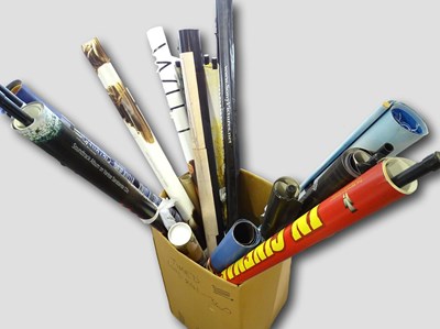 Lot 43 - A large quantity of vinyl cinema movie banners...