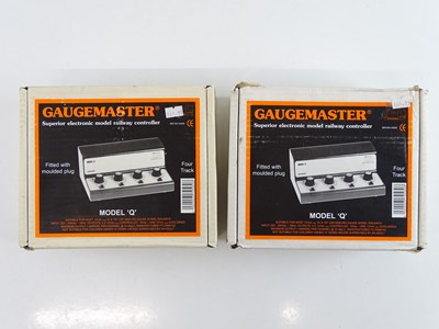 Lot 534 - A pair of GAUGEMASTER model Q four track...