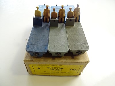 Lot 54 - A DINKY 14A Electric Truck trade box complete...