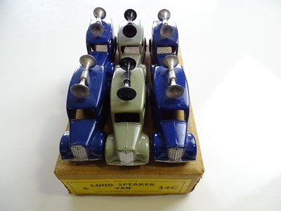 Lot 60 - A DINKY 34C Loud Speaker Van trade box...