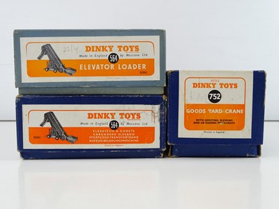 Lot 64 - A pair of DINKY 564 Elevator Loaders together...