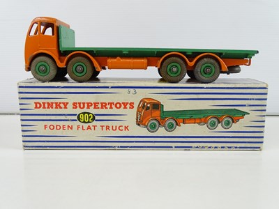 Lot 68 - A DINKY 902 Foden Flat Truck, 2nd style cab in...