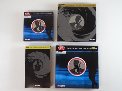 Lot 7 - A group of CORGI James Bond multi vehicle gift...