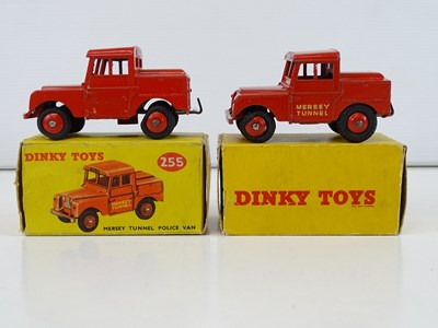Lot 86 - A pair of DINKY 255 Mersey Tunnel Police...