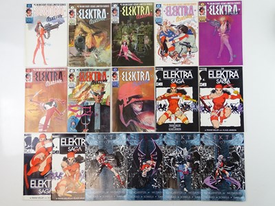 Lot 108 - ELEKTRA LOT - (16 in Lot) - (MARVEL) - ALL...