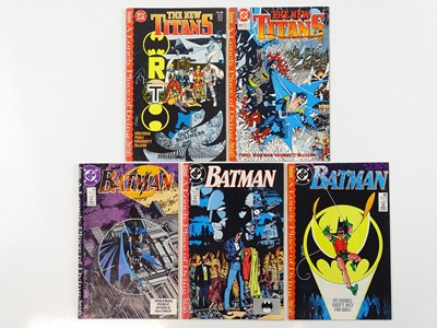 Lot 162 - BATMAN #440, 441, 442 & NEW TITANS #60, 61 (5...
