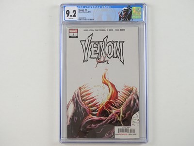 Lot 183 - VENOM #3 - (2018 - MARVEL) - GRADED 9.2 by CGC...