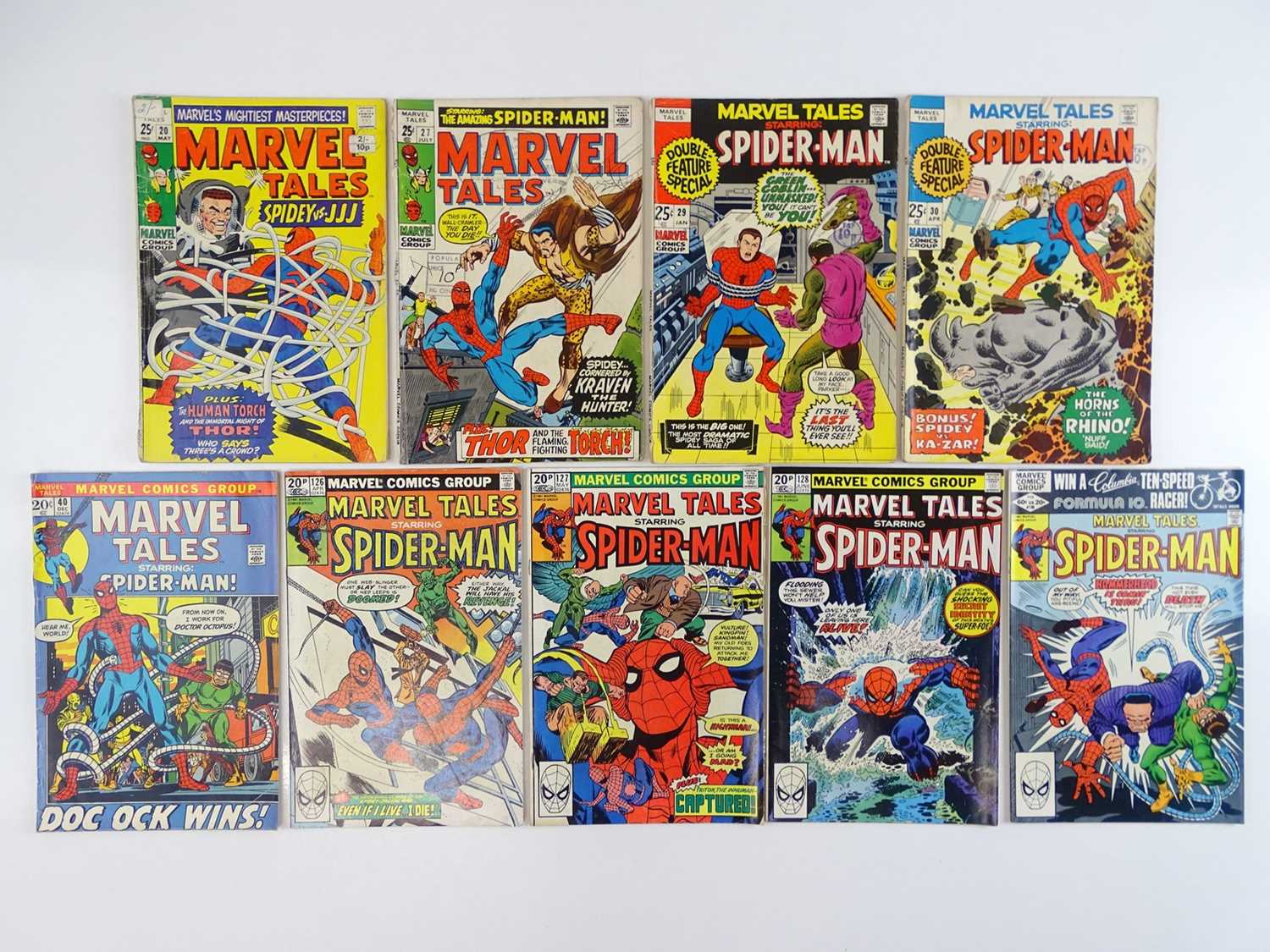 Lot 21 - MARVEL TALES: SPIDER-MAN #20, 27, 29, 30, 40,...