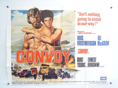 Lot 47 - CONVOY (1978) - British UK Quad - Sam...