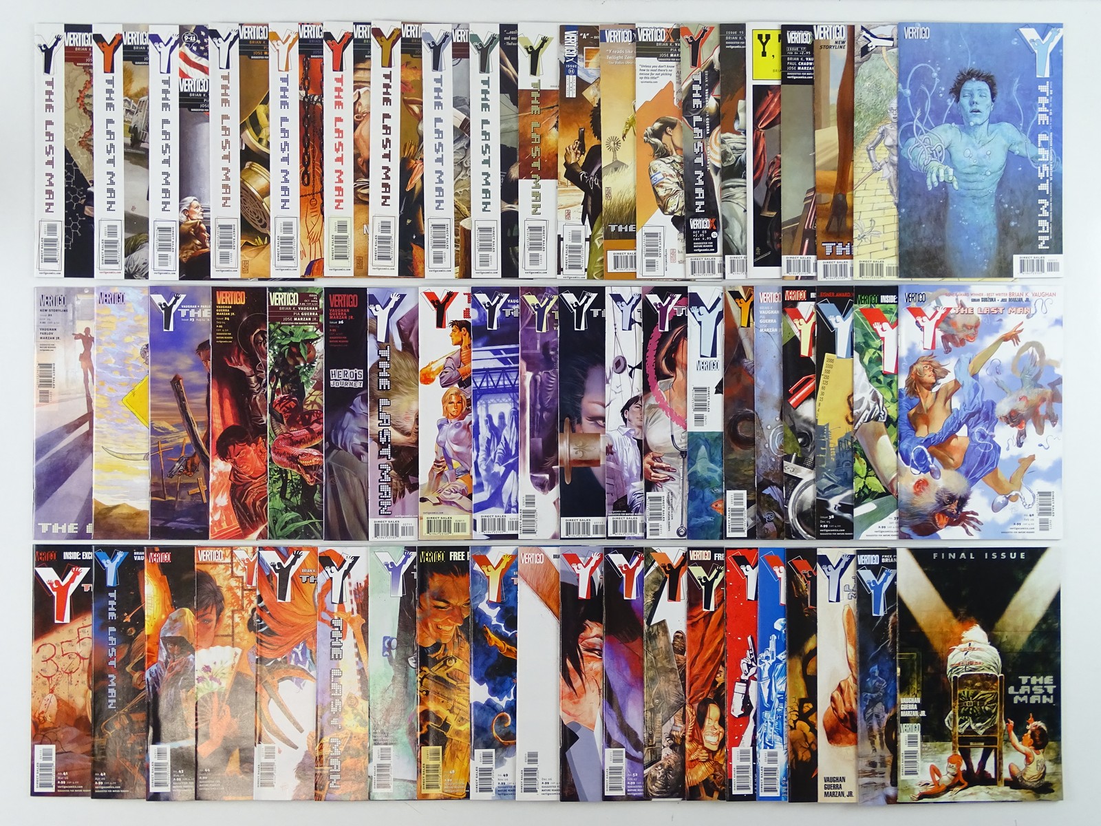 Lot 388 - Y-THE LAST MAN #1 - 60 (60 in Lot) -