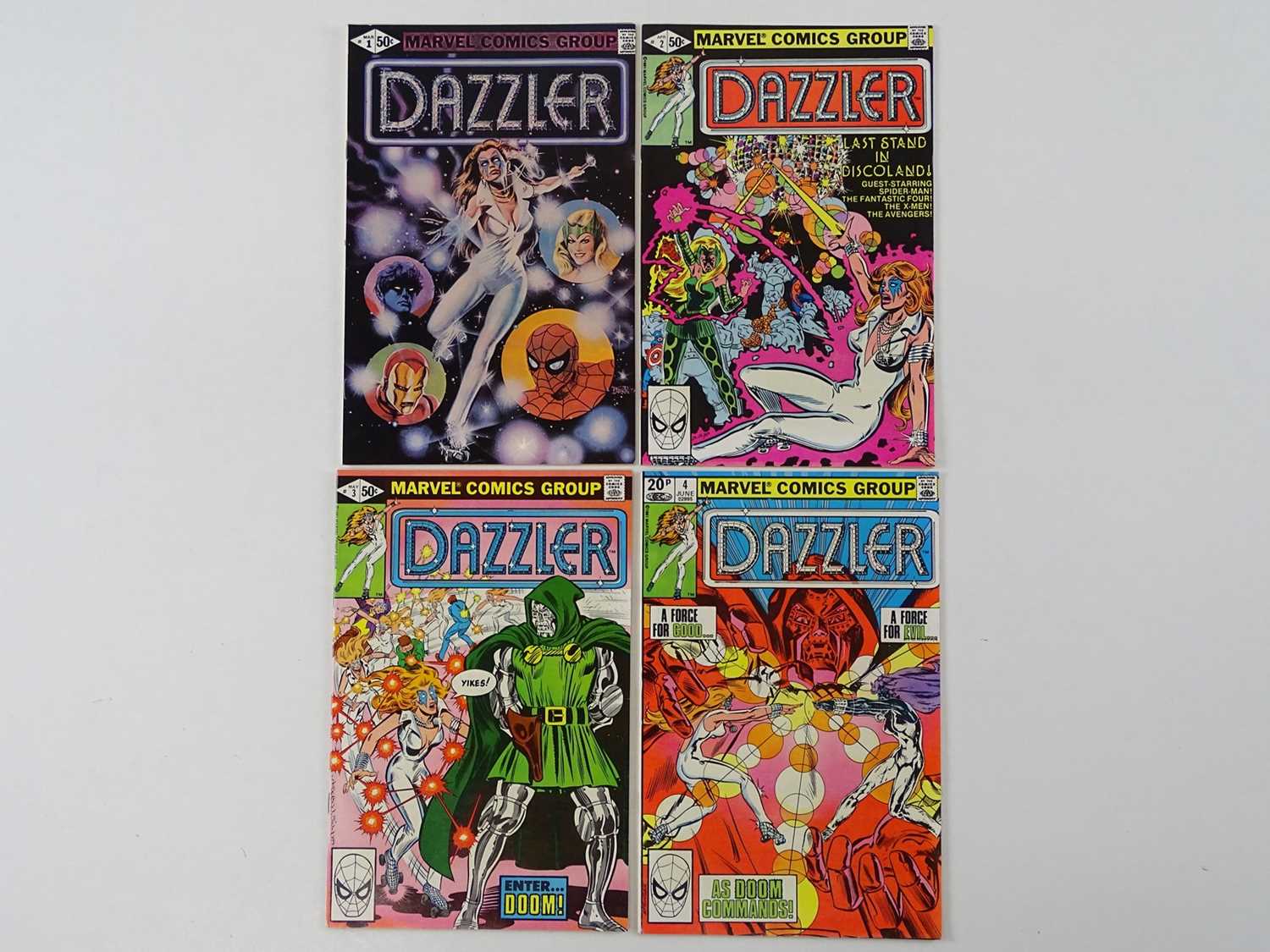 Lot 417 - DAZZLER #1, 2, 3, 4 - (4 in Lot) - (1981 -...