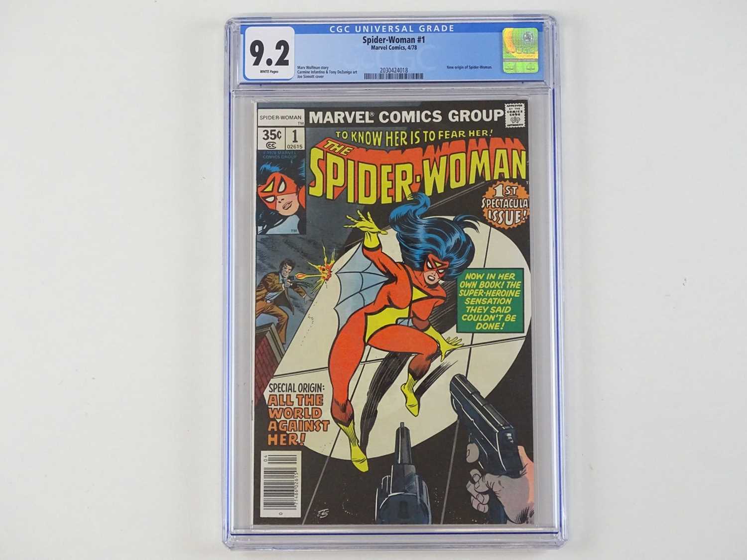 Lot 45 - SPIDER-WOMAN #1 - (1978 - MARVEL) - GRADED 9.2...