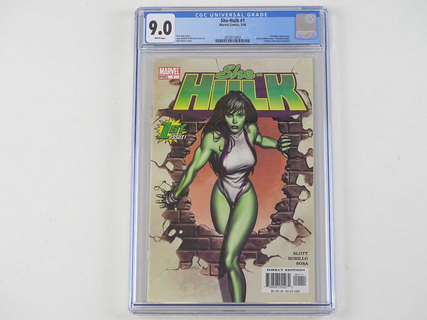 Lot 46 - SHE-HULK #1 - (2004 - MARVEL) - GRADED 9.0 by...