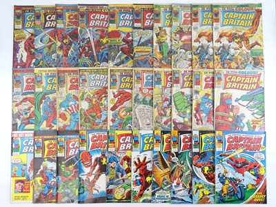 Lot 54 - CAPTAIN BRITAIN LOT (1976/1977 - MARVEL)...