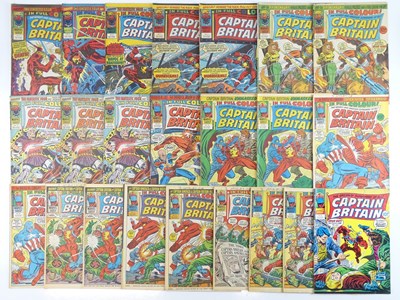 Lot 55 - CAPTAIN BRITAIN LOT (1976/1977 - MARVEL)...