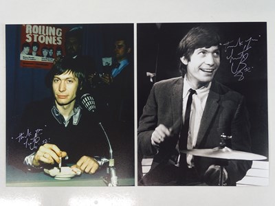 Lot 21 - A pair of signed 10x8 photographs (one colour,...