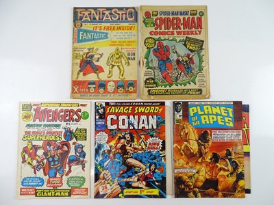 Lot 58 - BRITISH MARVEL COMICS LOT (5 in lot) (1967 -...