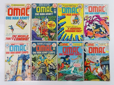 Lot 80 - OMAC: ONE MAN ARMY #1, 2, 3, 4, 5, 6, 7, 8 -...