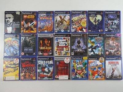 Lot 3 - Playstation 2 games including Driver, Resident...