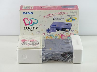 Lot 5 - Casio Loopy console - My Seal computer SV-100 -...