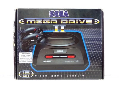 Lot 20 - Sega Mega Drive II console - released in 1992 -...