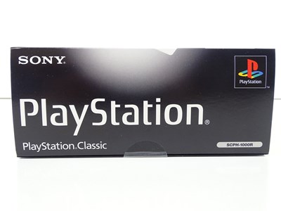 Lot 25 - Playstation Classic mini console - released in...