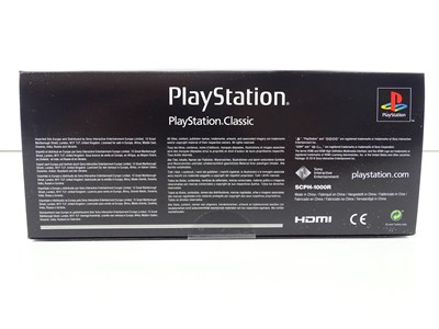 Lot 25 - Playstation Classic mini console - released in...