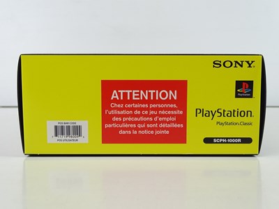 Lot 25 - Playstation Classic mini console - released in...