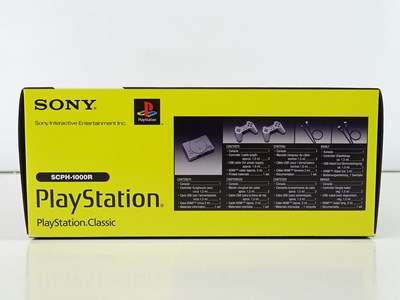 Lot 25 - Playstation Classic mini console - released in...