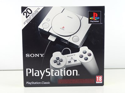 Lot 27 - Playstation Classic mini console - released in...