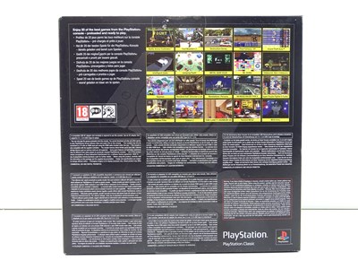 Lot 27 - Playstation Classic mini console - released in...