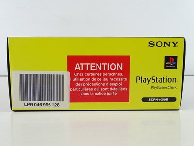 Lot 27 - Playstation Classic mini console - released in...