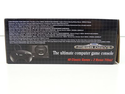 Lot 29 - Sega Mega Drive Mini console pre-loaded with...