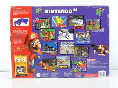 Lot 32 - Nintendo 64 console - 'Grape' colour -...