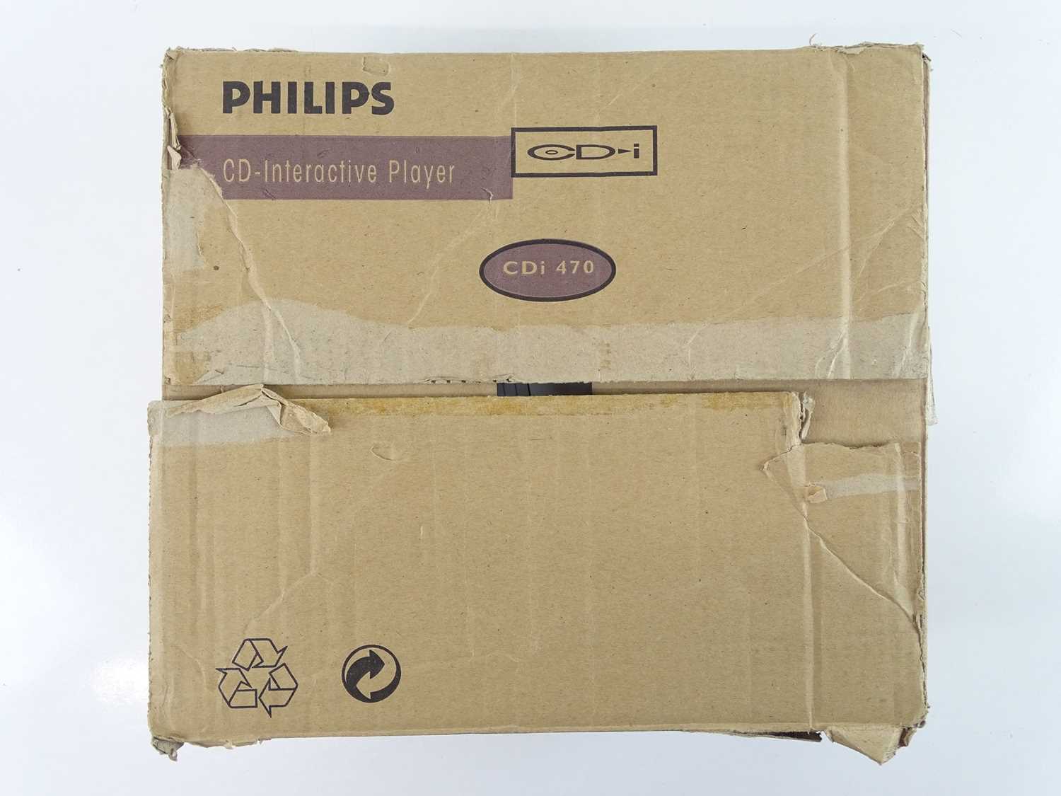Lot 37 - Philips CD-i 470 CD Interactive video and...