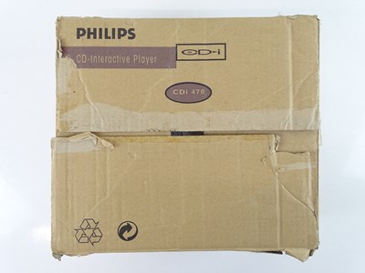 Lot 37 - Philips CD-i 470 CD Interactive video and...