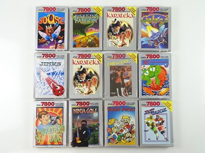 Lot 58 - Atari 7800 games - including Ninja Golf,...